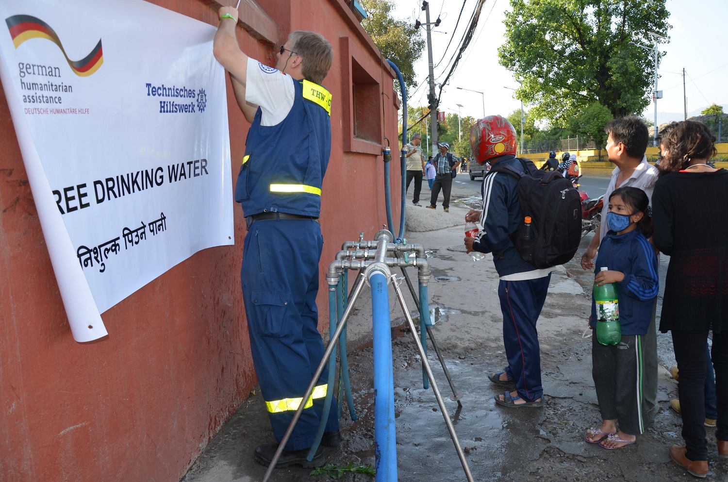 Symbolbild aus vorangegangenem SEEWA-Einsatz (THW / Georgia Pfleiderer)