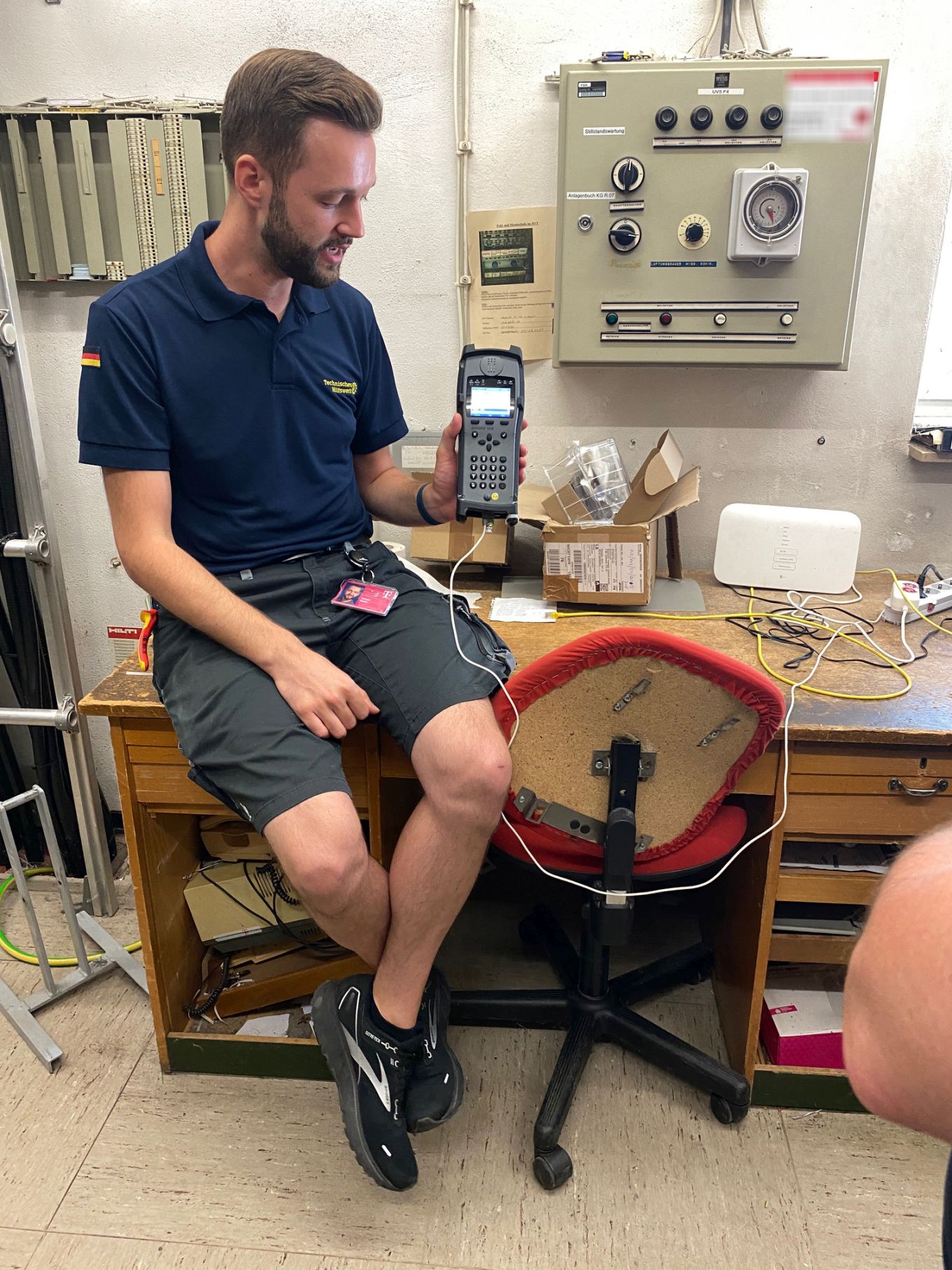 Ausbildung am Prüfhörer