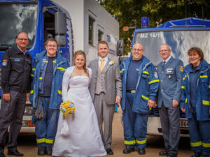 Hochzeit beim THW Mainz
