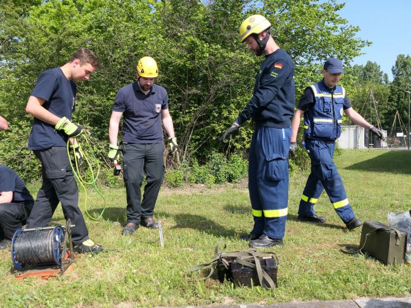 Ausbildungswochenende des Fachzuges Führung und Kommunikation 